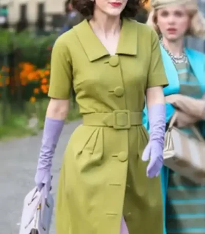 The Marvelous Miriam Maisel Green Coat