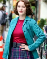 Rachel Brosnahan The Marvelous Mrs. Maisel Blue Jacket
