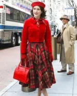 The Marvelous Mrs Maisel S05 Rachel Brosnahan Red Jacket