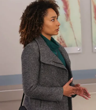 Rachel Nicks Chicago Med S10 Grey Jacket