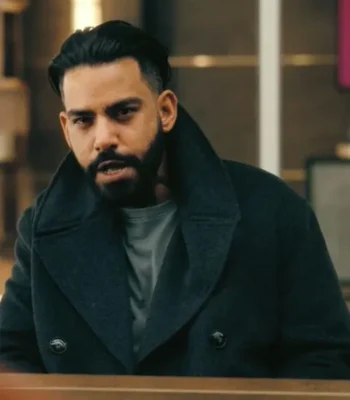 Rahul Kohli The Fall of the House of Usher Wool Coat