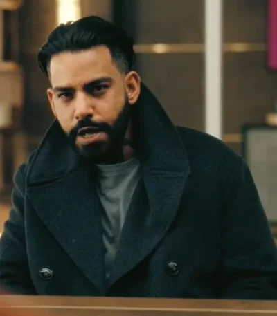 Rahul Kohli The Fall of the House of Usher Wool Coat