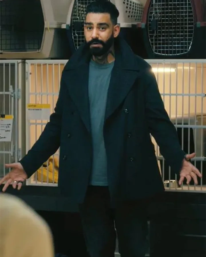 Rahul Kohli The Fall of the House of Usher Wool Coat Rahul Kohli The Fall of the House of Usher Wool Coat