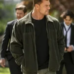 Reacher S04 Jack Reacher Olive Green Jacket