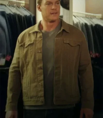 Reacher S01 Alan Ritchson Denim Jacket