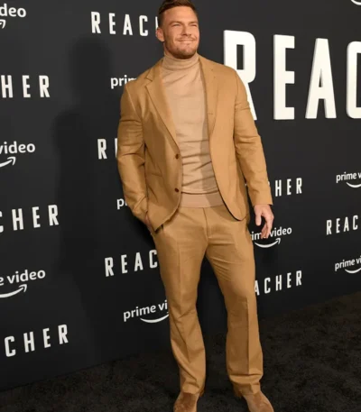Reacher S01 Jack Reacher Brown Blazer
