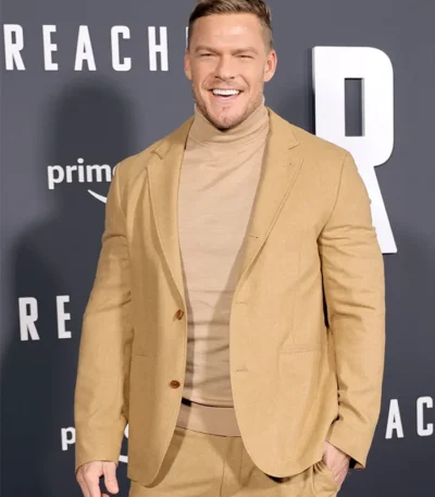 Reacher S01 Jack Reacher Brown Blazer