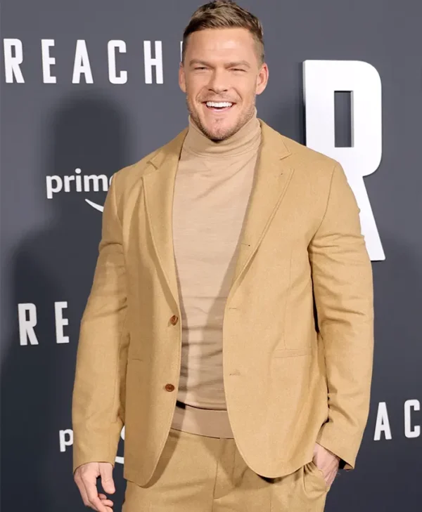 Reacher S01 Jack Reacher Brown Blazer