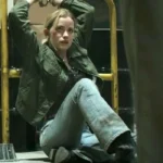 Reacher S01 Willa Fitzgerald Green Jacket