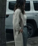 Reacher S02 Karla Dixon Wool Trench Coat