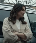 Reacher S02 Karla Dixon Wool Trench Coat