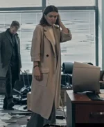 Reacher S02 Karla Dixon Wool Trench Coat