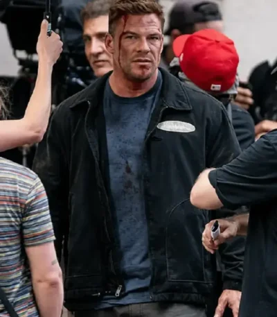 Reacher S04 Alan Ritchson Black Jacket