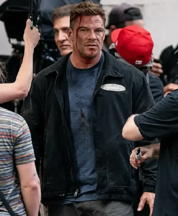 Reacher S04 Alan Ritchson Black Jacket