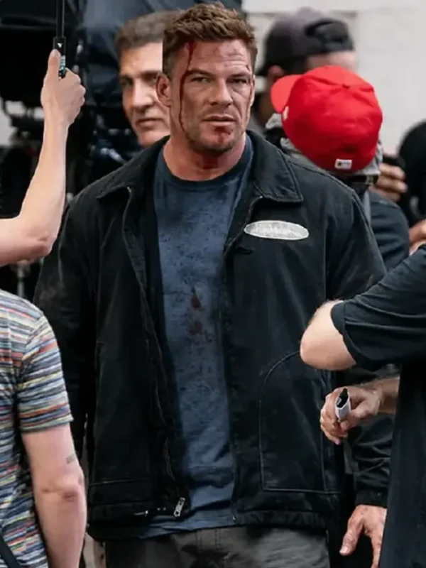 Reacher S04 Alan Ritchson Black Jacket