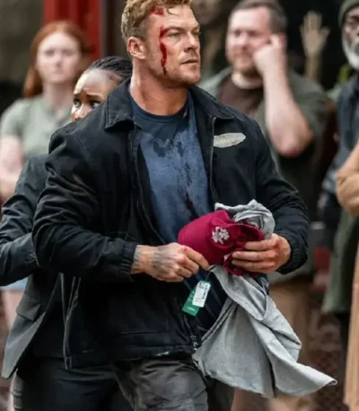 Reacher S04 Alan Ritchson Black Jacket