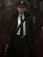 Rebel Moon 2023 Ed Skrein Green Coat