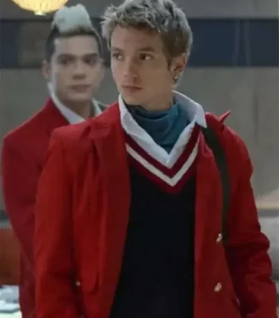 Rebelde Luka Colucci Red Blazer Jacket
