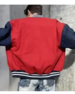 Rebelde Luka Colucci Red Letterman Varsity Jacket
