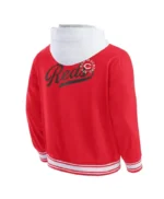 Cincinnati Reds Red Cotton Hooded Jacket