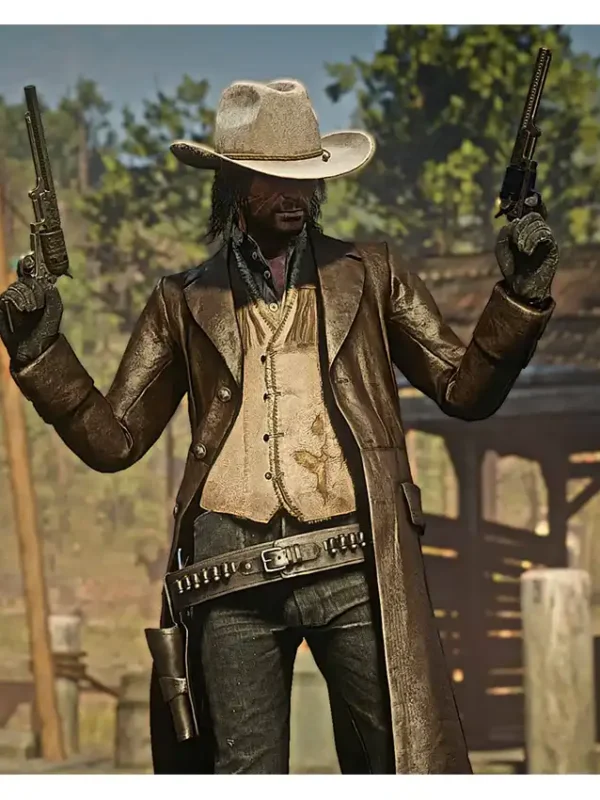 Red Dead Redemption 2 John Marston Trench Coat