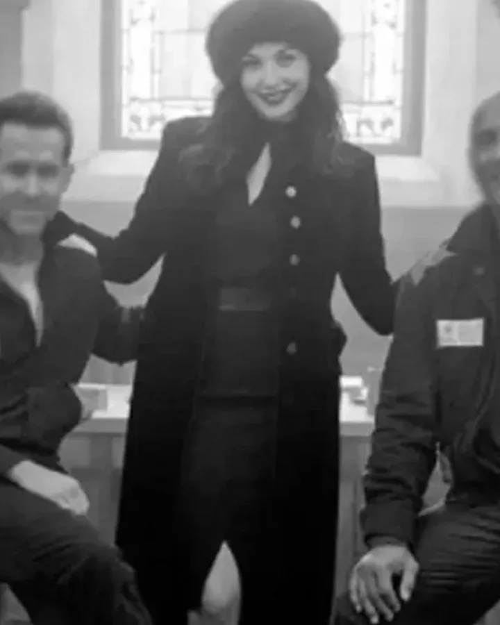 Red Notice Gal Gadot Black Long Trench Coat Red Notice Gal Gadot Black Long Trench Coat