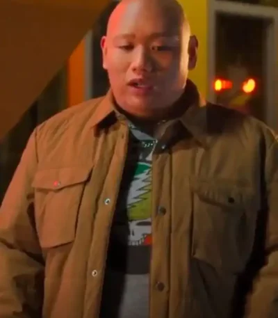 Reginald The Vampire 2022 Jacob Batalon Quilted Jacket