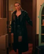 Reneé Rapp The Sex Lives of College Girls Black Leather Coat