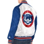 Renegade Chicago Cubs White and Blue Jacket