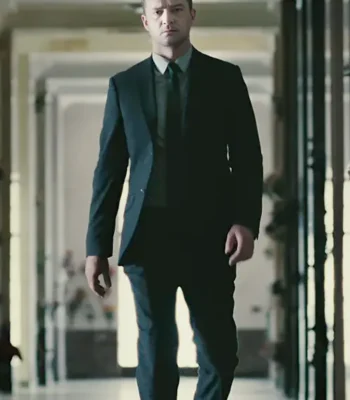 Reptile (Movie 2023) Justin Timberlake Black Suit