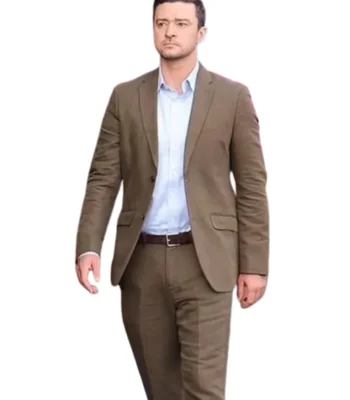 Reptile (Movie 2023) Justin Timberlake Brown Suit