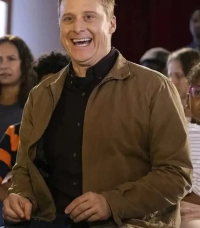 Resident Alien Harry Vanderspeigle Cotton Brown Jacket