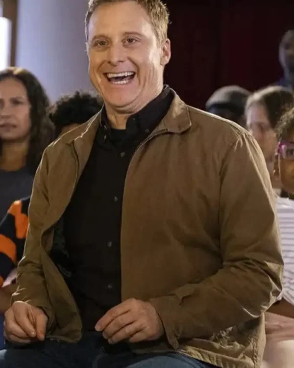 Resident Alien Harry Vanderspeigle Cotton Brown Jacket