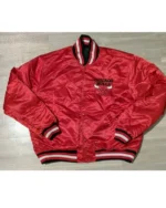 Chicago Bulls Bomber Red Jacket