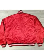 Chicago Bulls Bomber Red Jacket