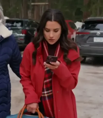 The Christmas Retreat 2022 Rhiannon Fish Red Coat
