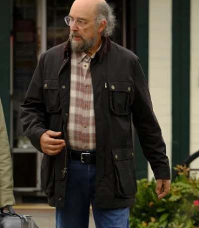 Richard Schiff The Good Doctor Black Cotton Jacket