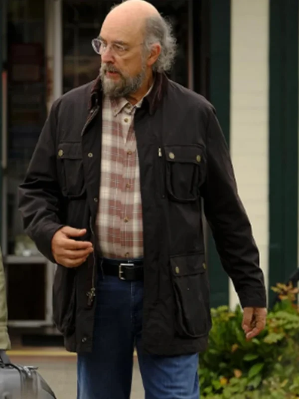 Richard Schiff The Good Doctor Black Cotton Jacket