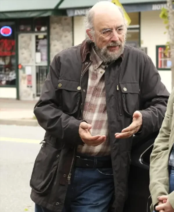Richard Schiff The Good Doctor Black Cotton Jacket