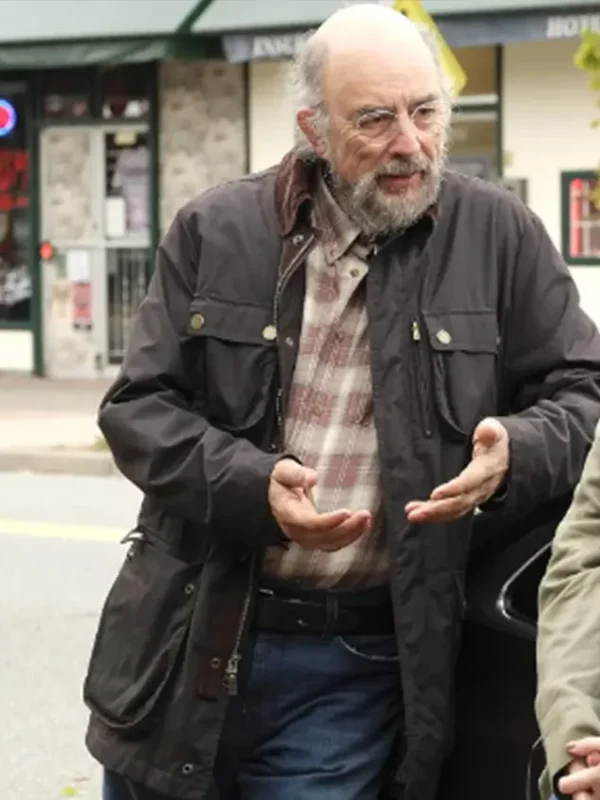 Richard Schiff The Good Doctor Black Cotton Jacket