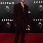 Richie Kirsch Scream Brown Velvet Blazer Coat