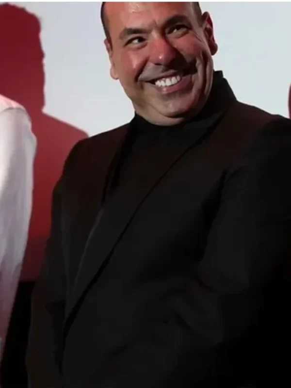 Rick Hoffman Thanksgiving 2023 Black Blazer