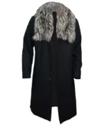 Rick Ross SuperFly Black Fur Coat