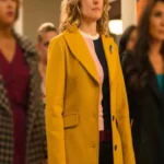 Riverdale Alice Cooper Yellow Long Trench Coat