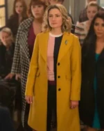 Riverdale Alice Cooper Yellow Long Trench Coat
