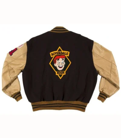 Riverdale Archie Andrews Brown Varsity Letterman Bomber Jacket