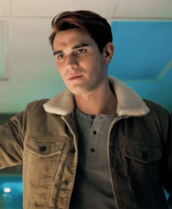 Riverdale Archie Andrews Shearling Collar Brown Jacket