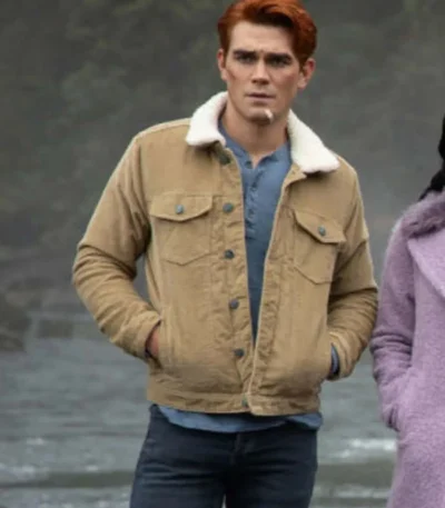 Riverdale Archie Andrews Shearling Collar Brown Jacket