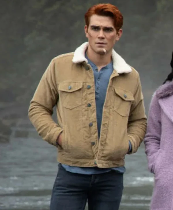 Riverdale Archie Andrews Shearling Collar Brown Jacket