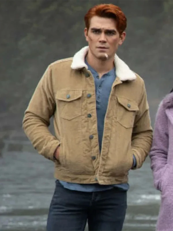 Riverdale Archie Andrews Shearling Collar Brown Jacket